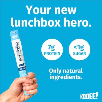 Kooee Sticks Organic Beef Sea Salt 25g