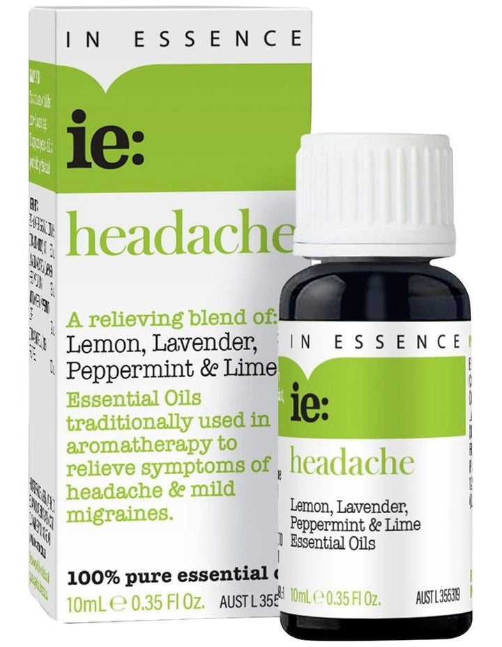 Headache Pure Essential Oil Blend 10ml