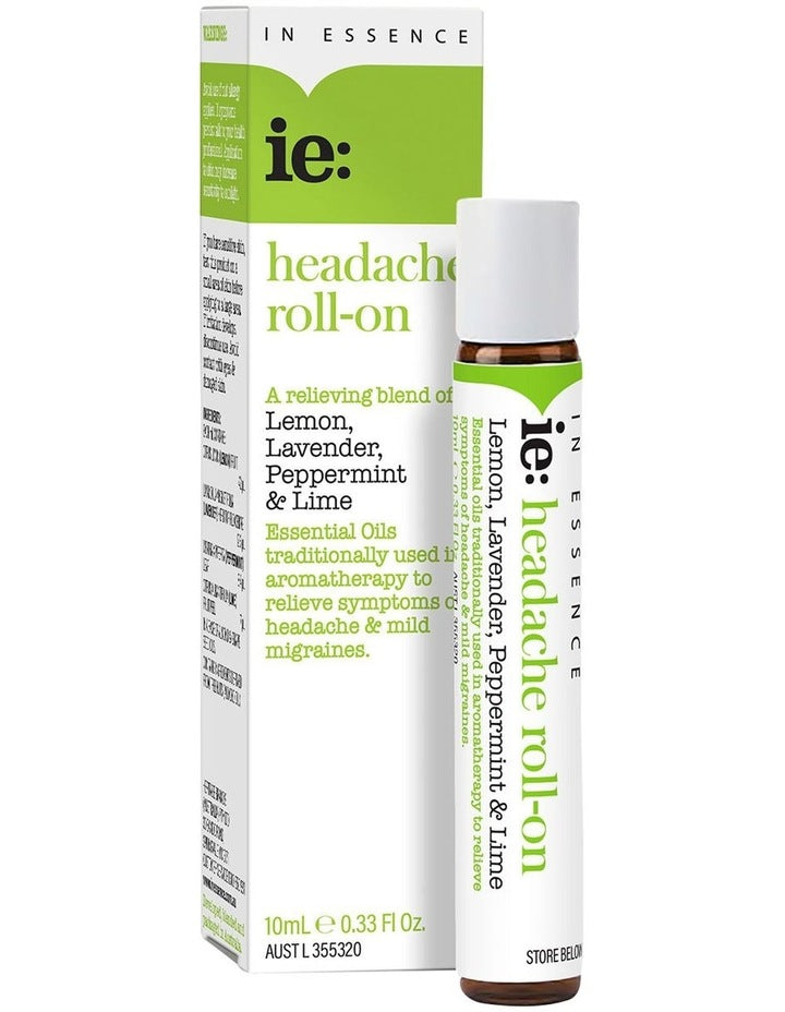 Roll On Headache Pure Essential Oil Blend