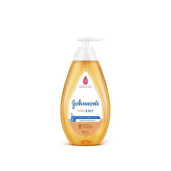 3-in-1 Hypoallergenic Gentle Tear-Free Conditioning Baby Shampoo & Cleansing Wash