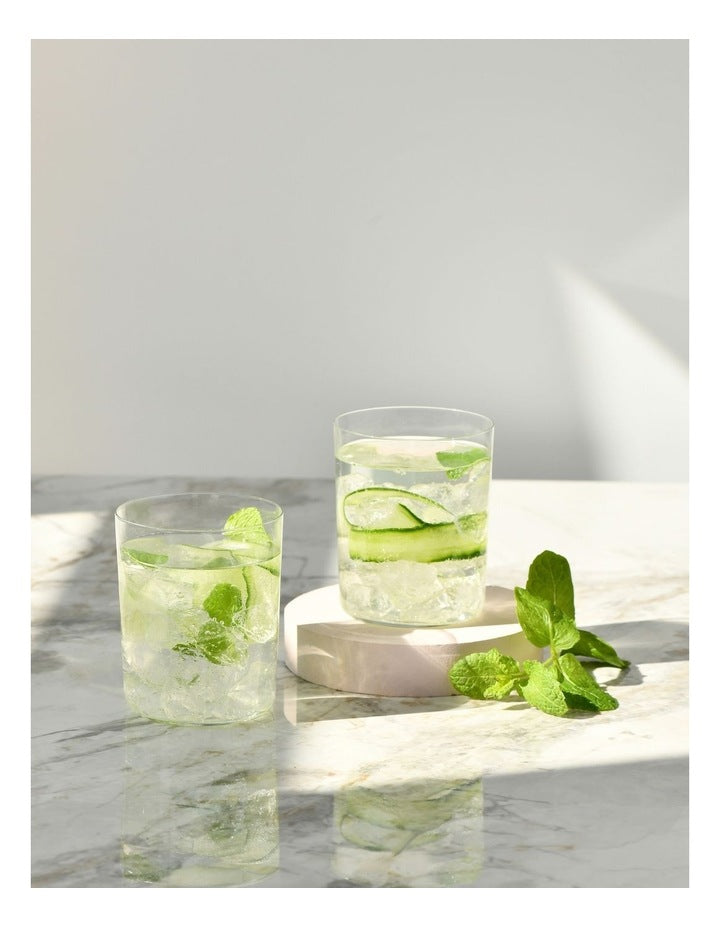 Harmony Tall Tumbler 570ml Set of 6 Gift Boxed in Clear