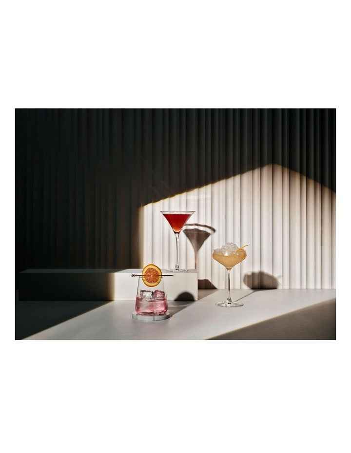 Avant-Garde Cocktail Glass 290ml Set of 6 in Clear