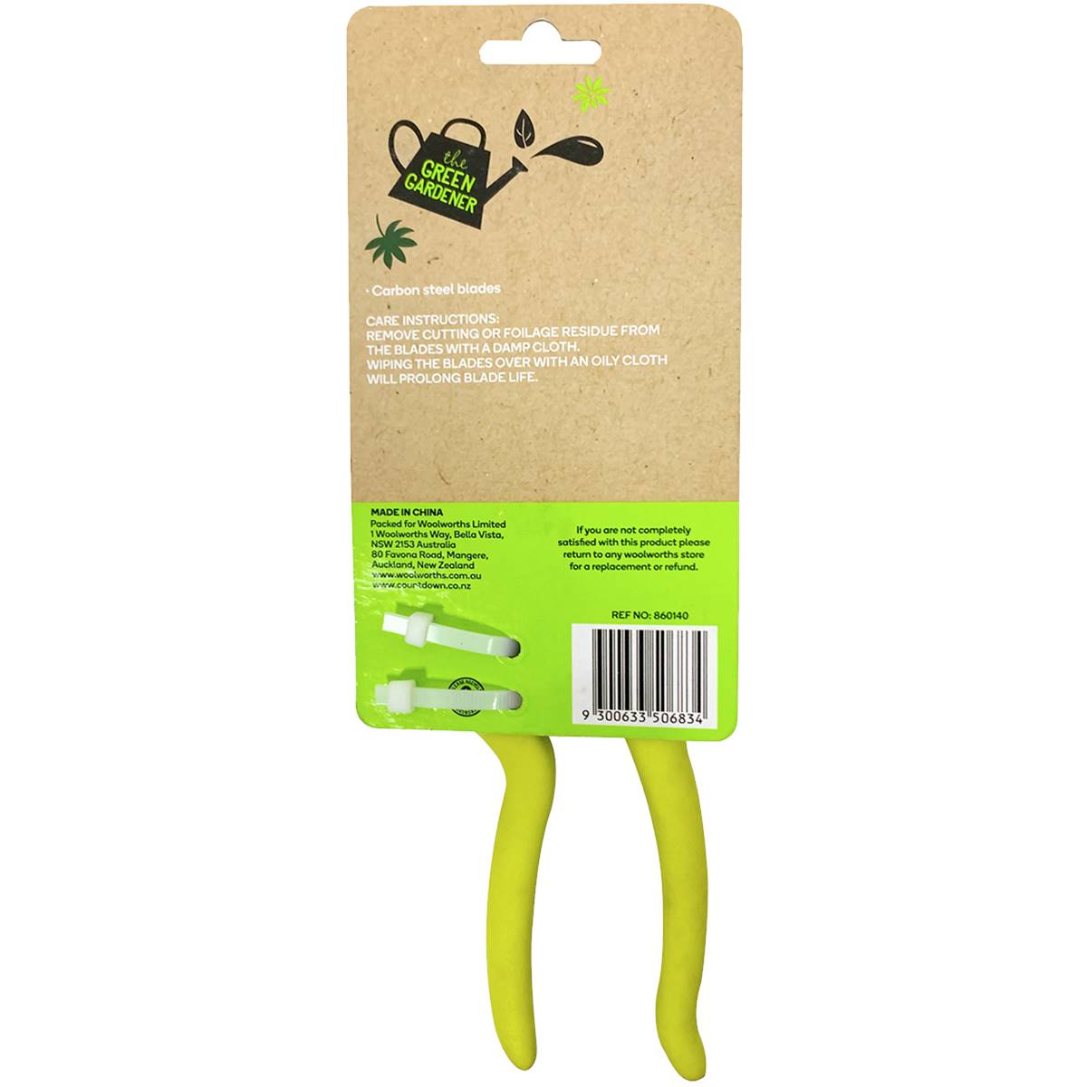 Green Gardener Secateurs Each