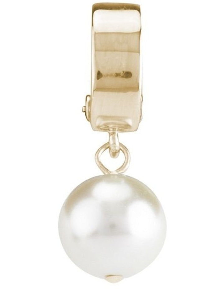 Grace Clip Earring in Ivory