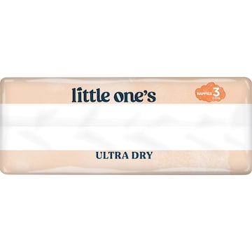 Little One's Ultra Dry Nappies Size 3 Crawler (6-11kg) 56 pack