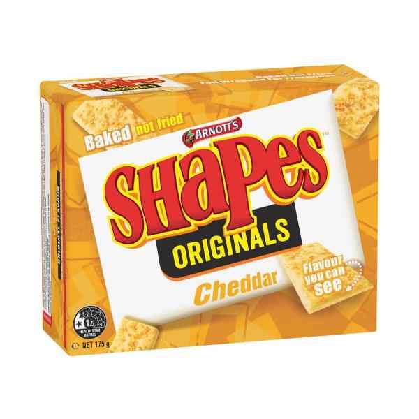 Shapes Cracker Biscuits Original Cheddar