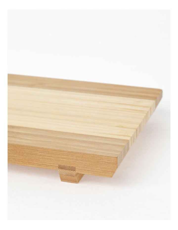 Bamboo Sushi Board 27x18x3cm in Brown