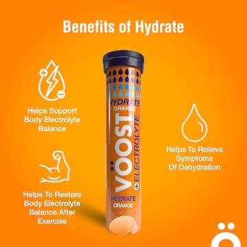 VOOST Hydrate & Electrolyte Tablets Orange Flavour 20 pack