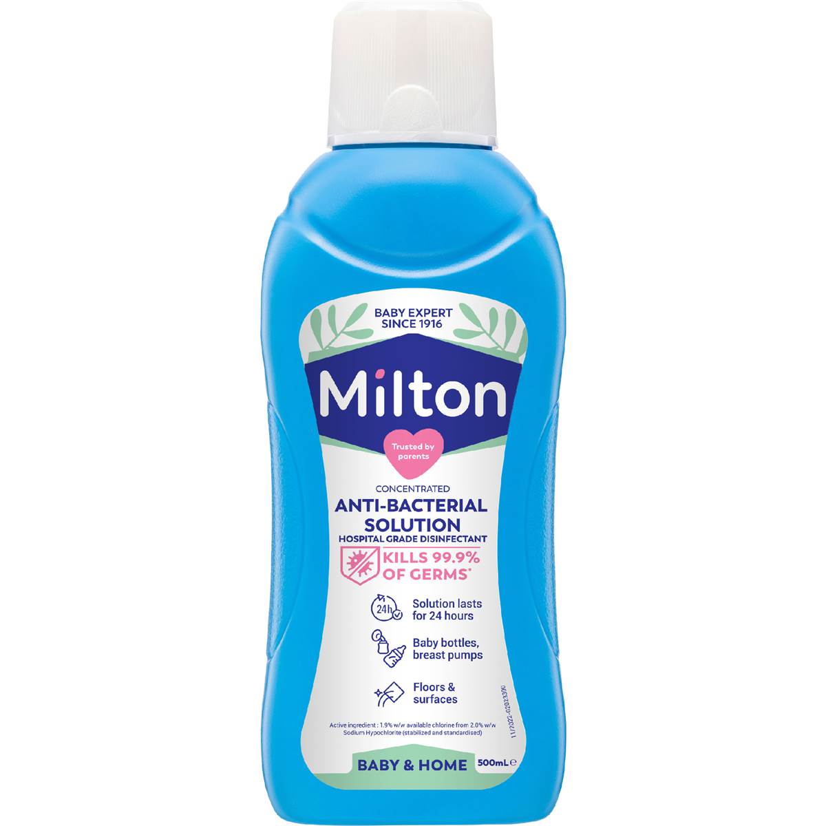Milton Antibacterial Concentrated Solution 500ml