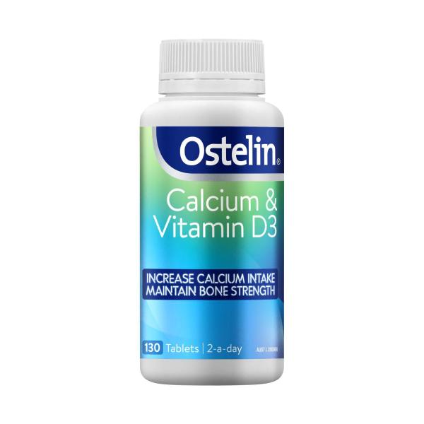 Calcium & Vitamin D Tablets w. D3 For Bone Health