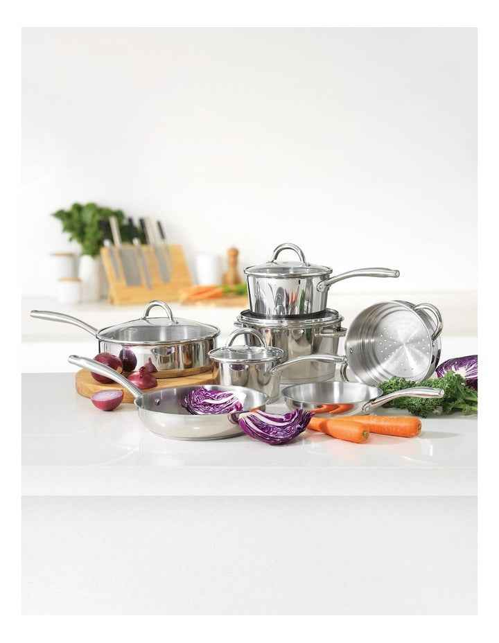 7 Piece Cookset in Stainless Steel