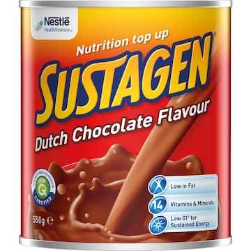 Sustagen Nutritional Powder Drink Dutch Chocolate Flavour 550g