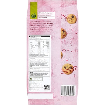 Woolworths Free From Gluten Choc Chip Mini Cookies 8 pack