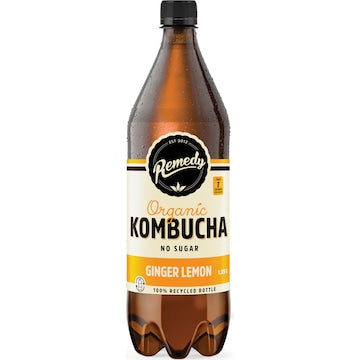 Remedy Kombucha Ginger Lemon 1.25L