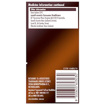 Betadine Antiseptic Topical Solution 100mL