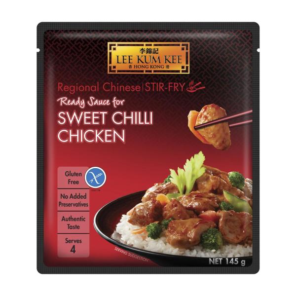 LEE KUM KEE READY SAUCE SWEET CHILLI CHICKEN 145GM