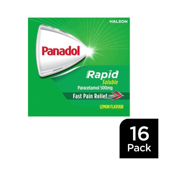 Rapid Paracetamol Pain Relief Soluble