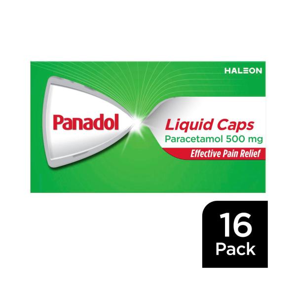 Liquid Paracetamol Pain Relief Capsules