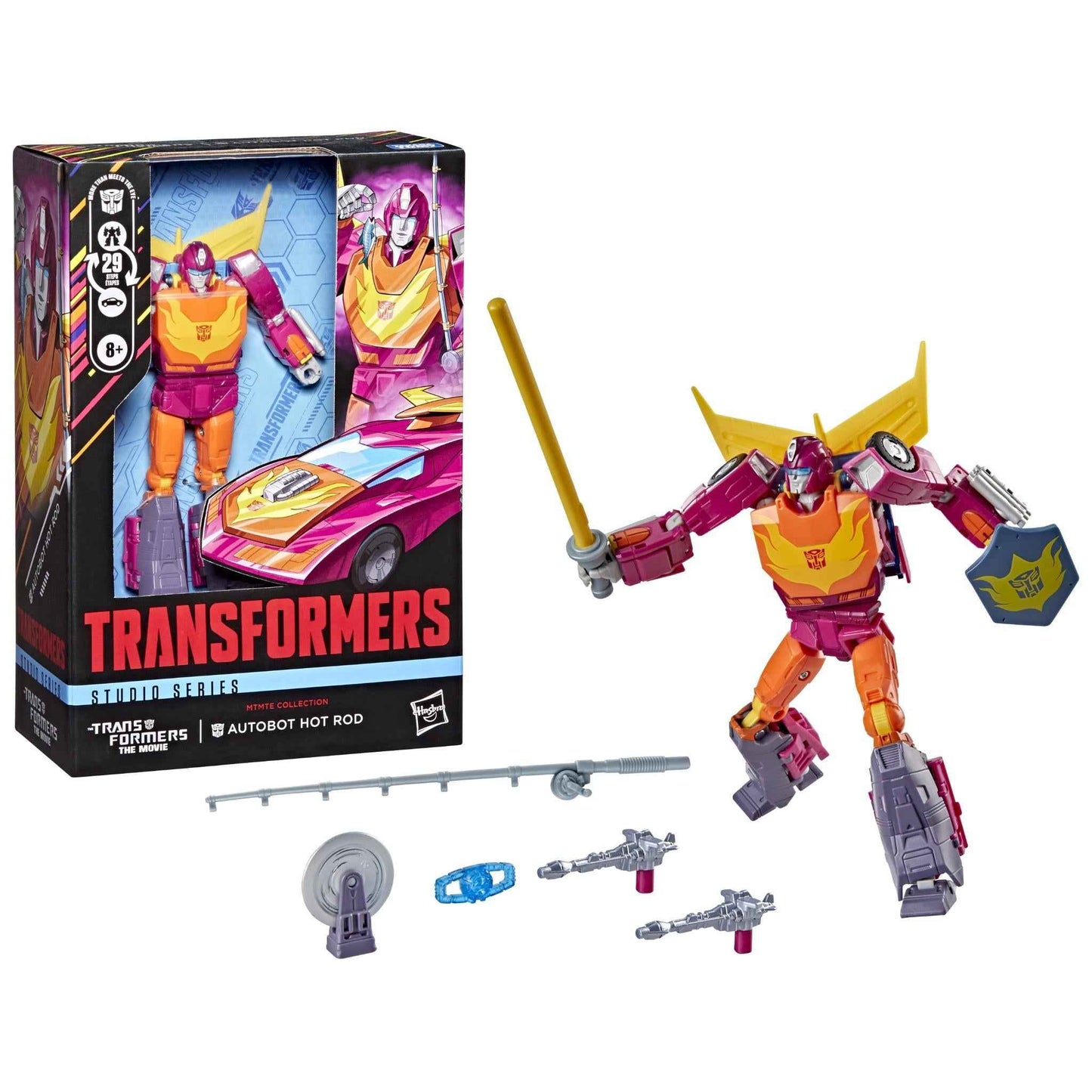 Transformers - Studio Series: Transformers: The Movie - Voyager Class Hot Rod Figure