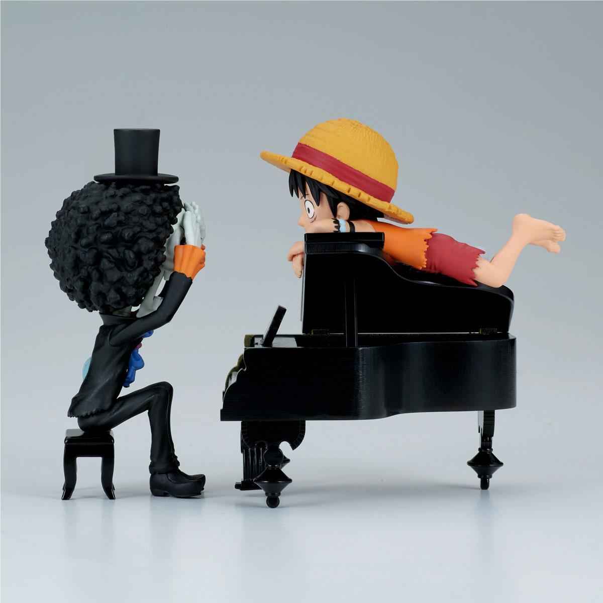 One Piece - Monkey D. Luffy & Brook - Log Stories Figure