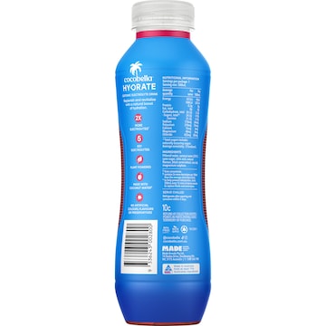 Cocobella Hydrate Raspberry 500mL