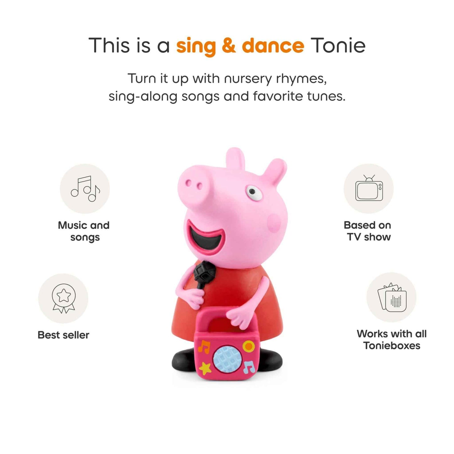 Peppa Pig - My First Album Tonie Audio Character