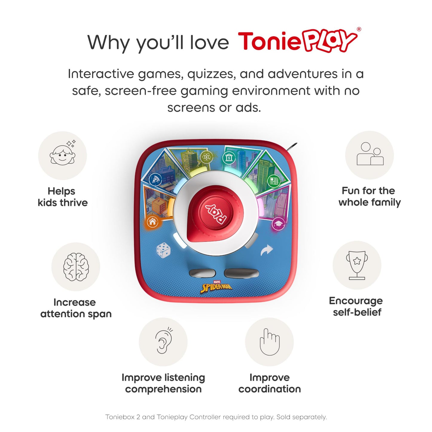 Tonieplay Game - Marvel: Spider-Man - Neighbourhood Heroes