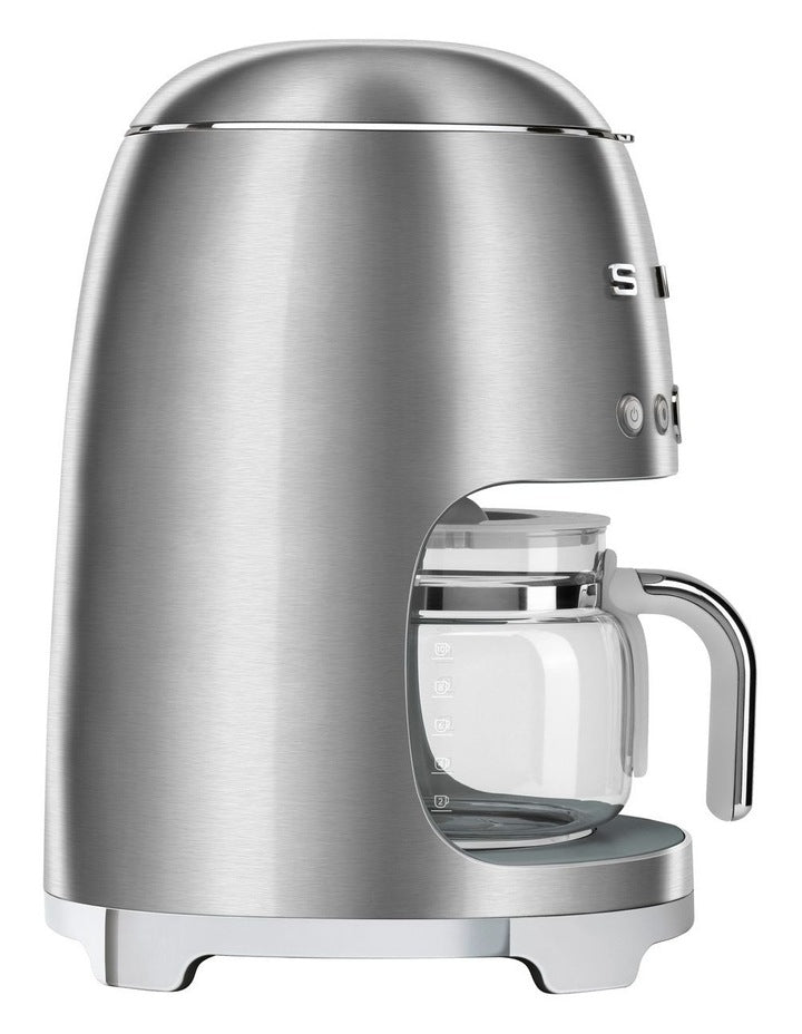 Retro Drip Filter Coffee Machine in Brushed Silver DCF02SSAU