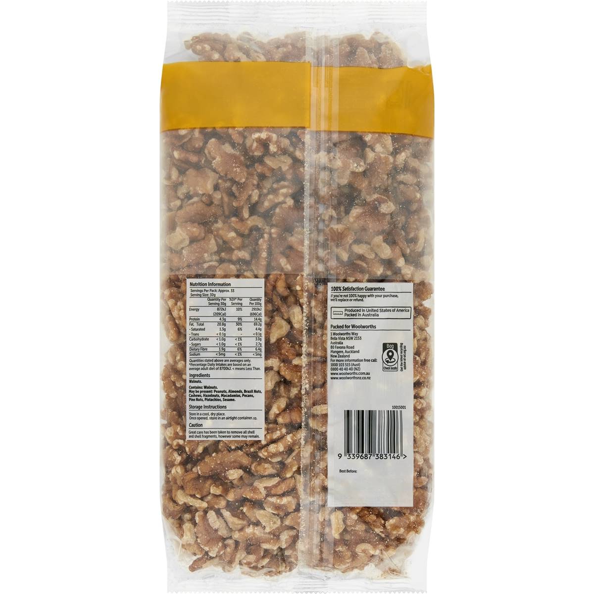 Woolworths Californian Walnut 1kg