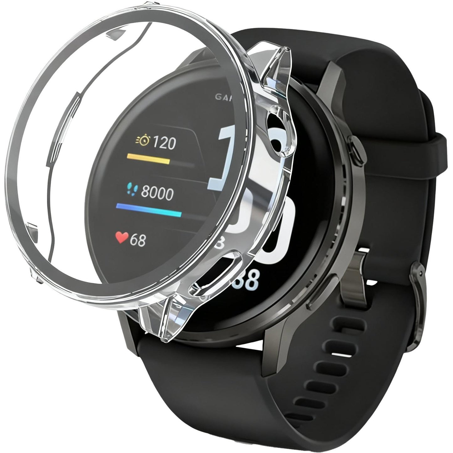 Monster Venu 4 41mm Case and Glass Screen Protector