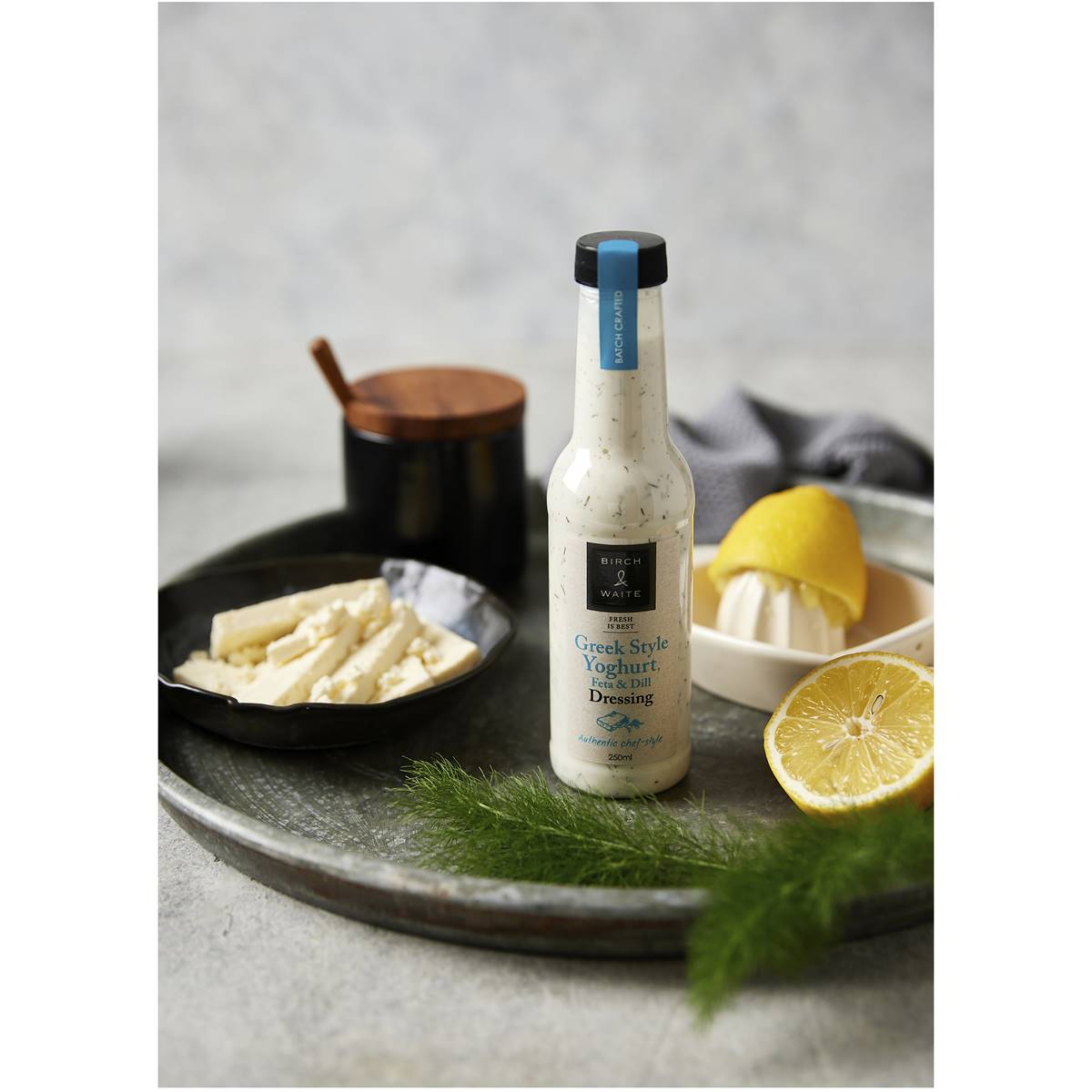 Birch & Waite Salad Dressing Greek Yoghurt Feta & Dill 250ml