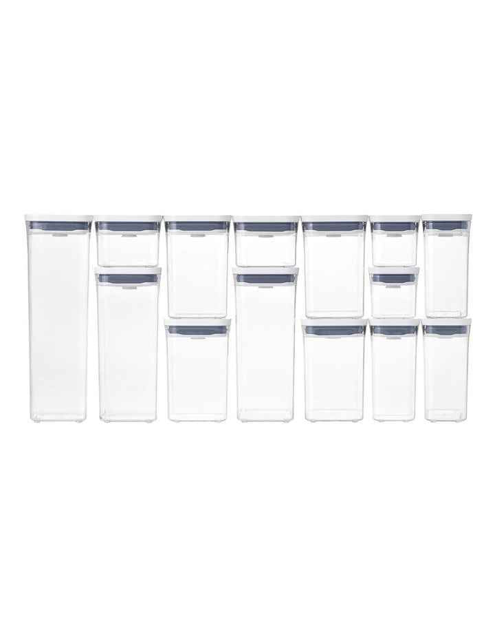 Pop 2.0 Container Set of 20 in Clear/White