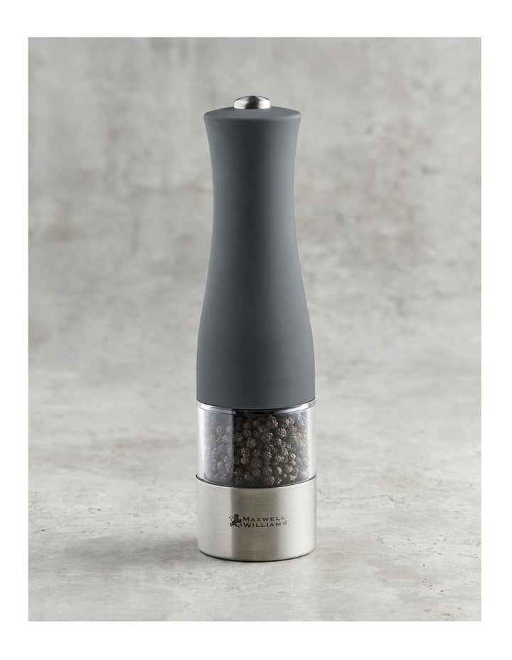 Cosmopolitan Electric Salt and Pepper Mill 21cm in Grey