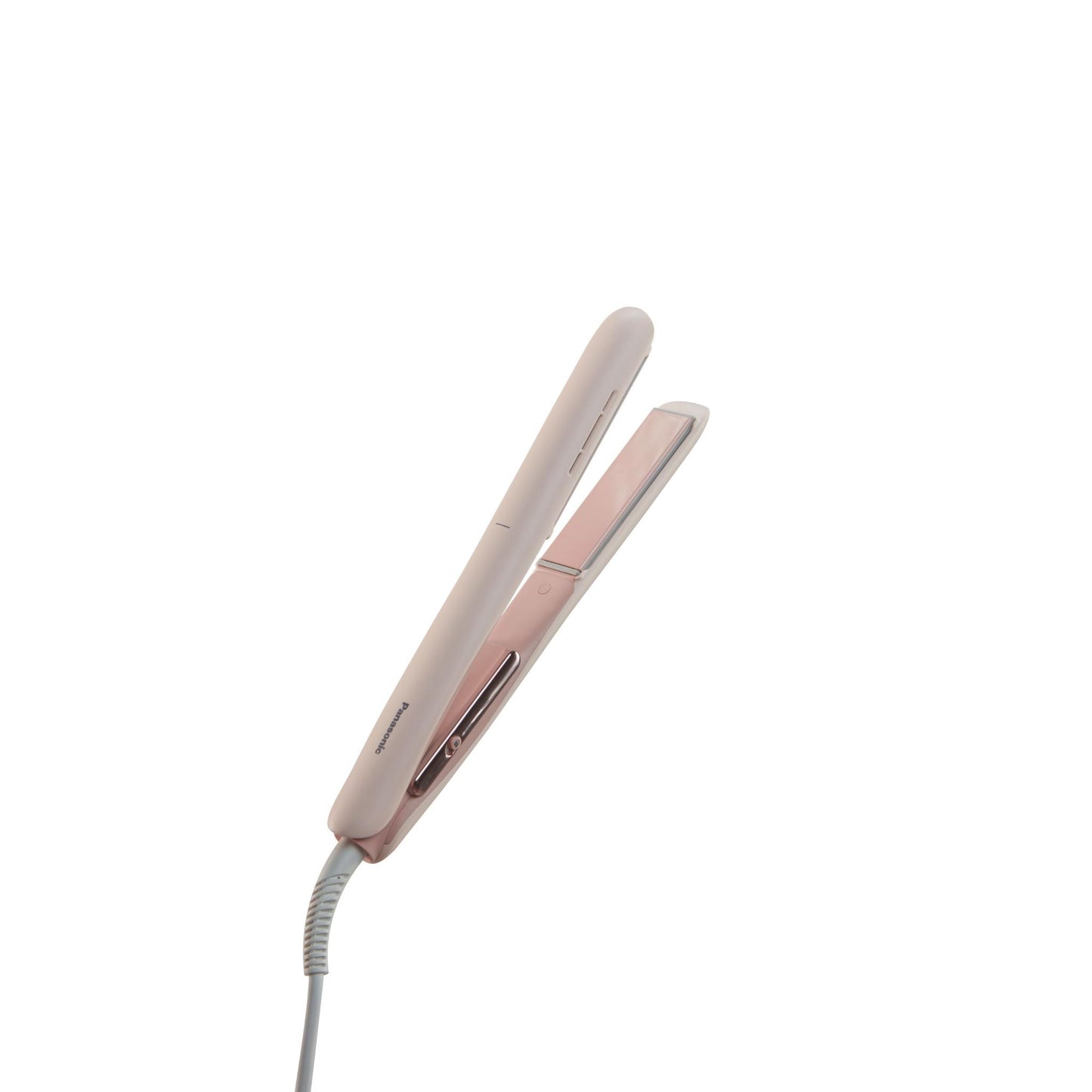 Panasonic 2-In-1 Hair Straightener and Curler (Strawberry Pink)
