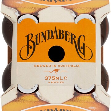 Bundaberg Diet Ginger Beer 375mL x 4 pack