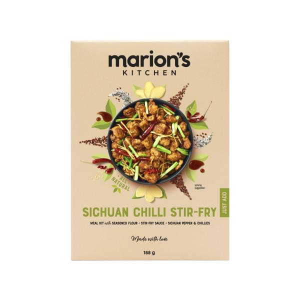 MARION'S KITCHEN SICHUAN CHILLI STIR FRY KIT 188GM