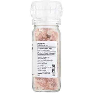 Woolworths Pink Himalayan Salt Grinder 110g