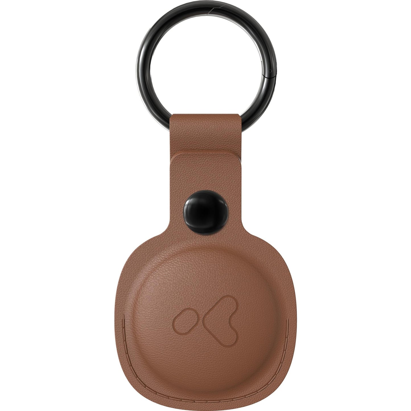 Klip Luxe AirTag Holder (Tan)