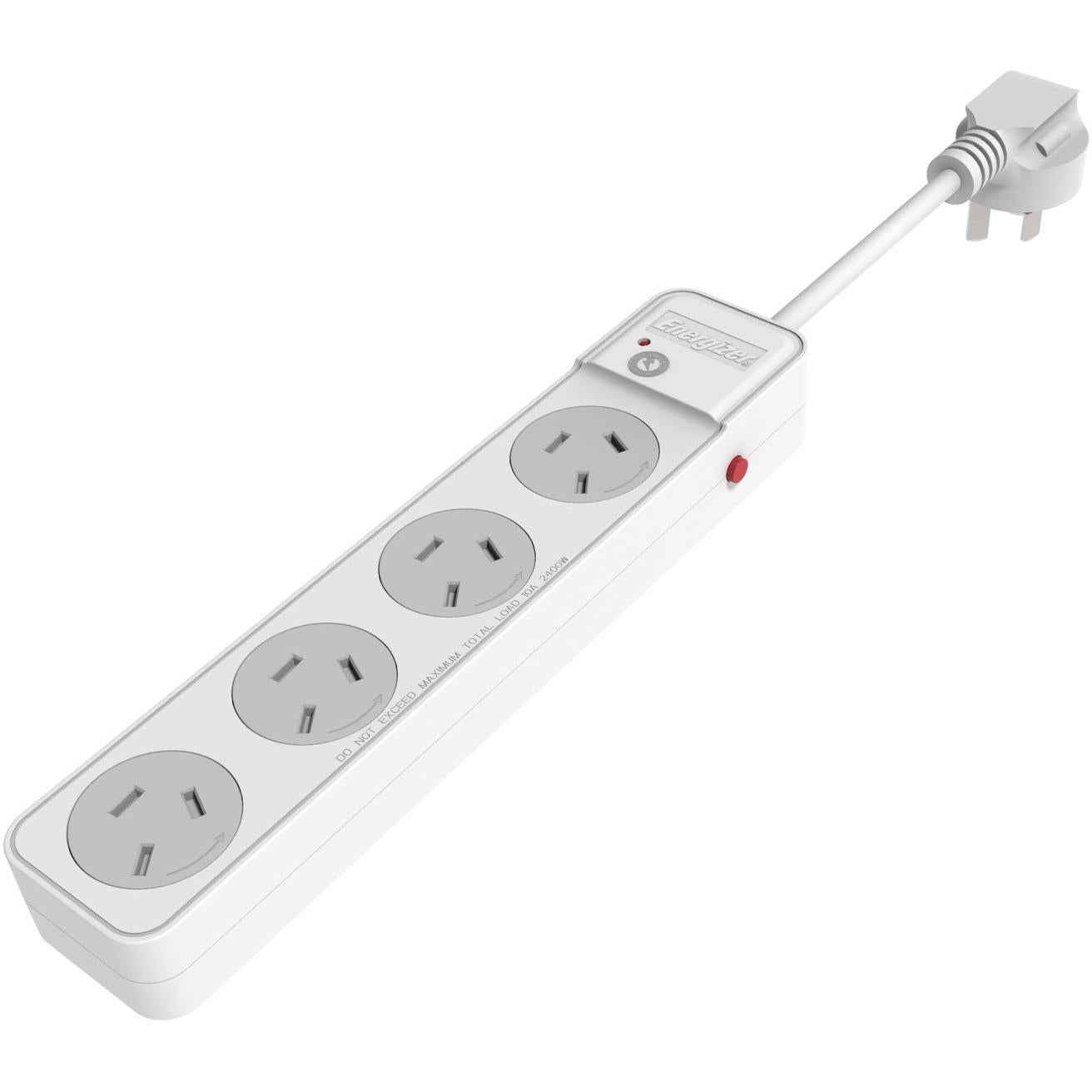 Energizer 4-Port Surge Protection Powerboard