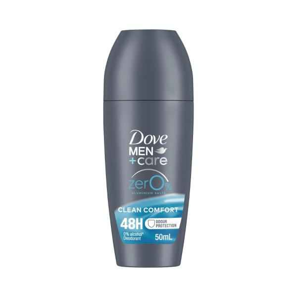Men Deodorant 48hr Roll On Clean Comfort Zero % Aluminium