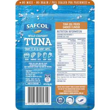 Safcol Wild Caught Tuna Smoked Flavour 95g