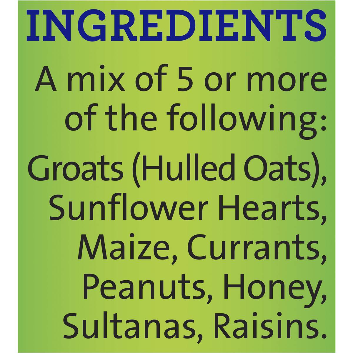 Harmony No More Waste Seed Blocks 330g