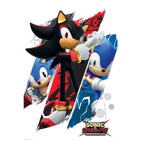 Sonic The Hedgehog - Sonic Shadow Poster