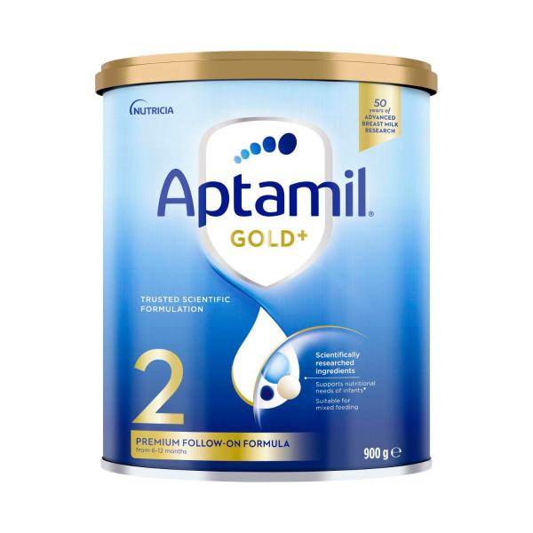 APTAMIL GOLD+ 2 BABY FOLLOW-ON FORMULA FROM 6-12 MONTHS 900G