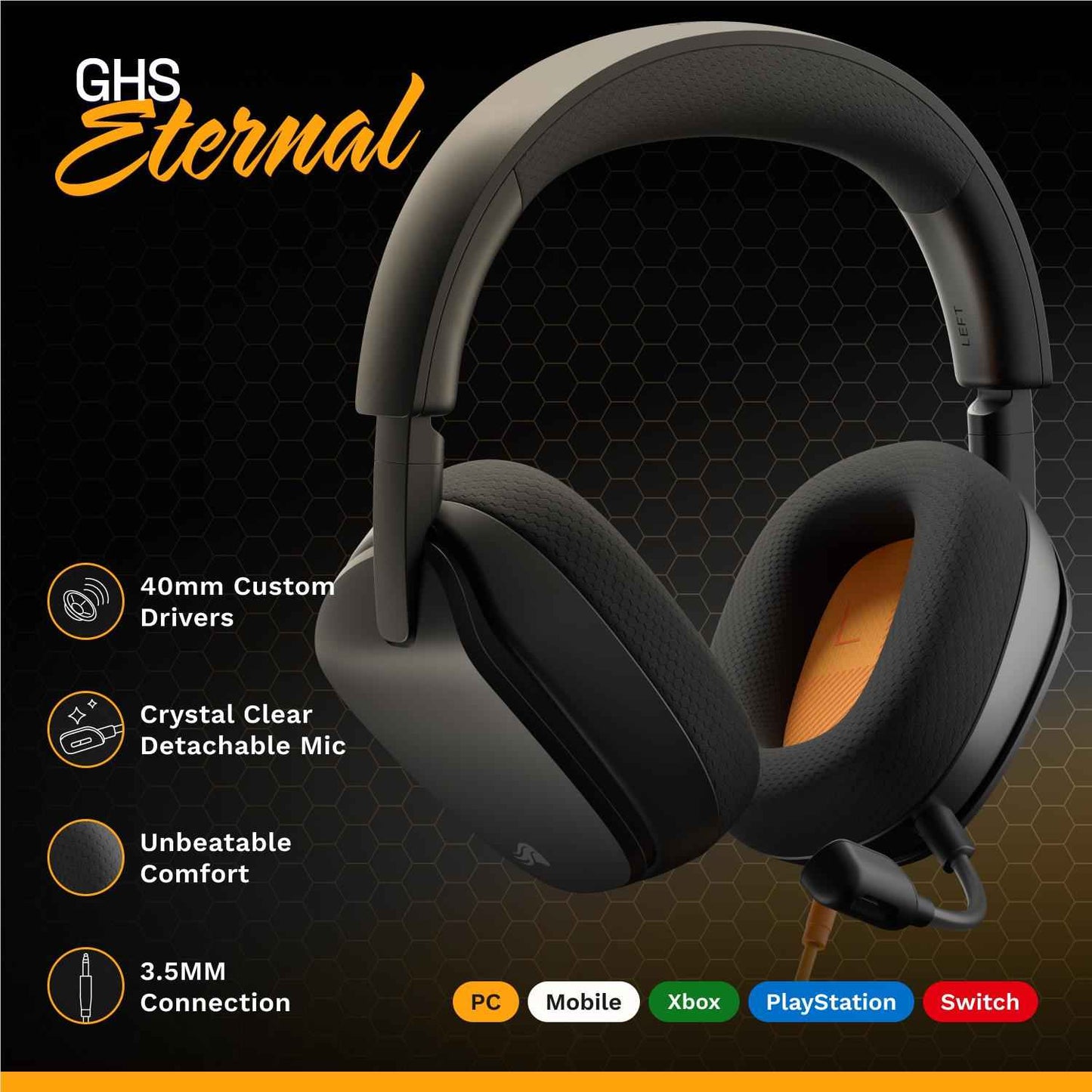 Glorious GHS Eternal Stereo Gaming Headset