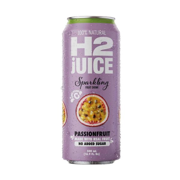 H2JUICE SPARKLING PASSIONFRUIT 500 ML