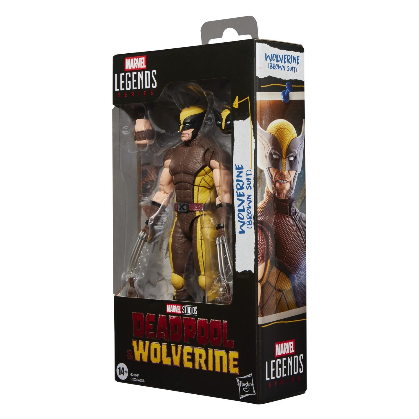 Marvel - Legends Series: Deadpool & Wolverine - Wolverine (Brown Suit) Figure