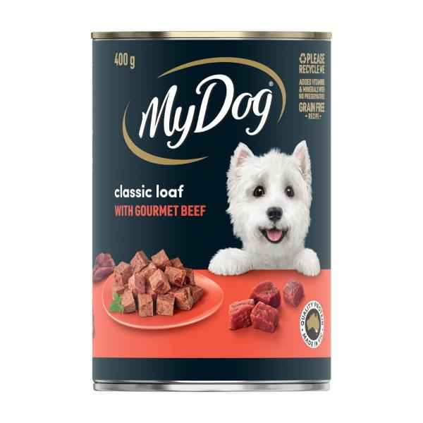 Adult Wet Dog Food Core Loaf with Gourmet Beef Can