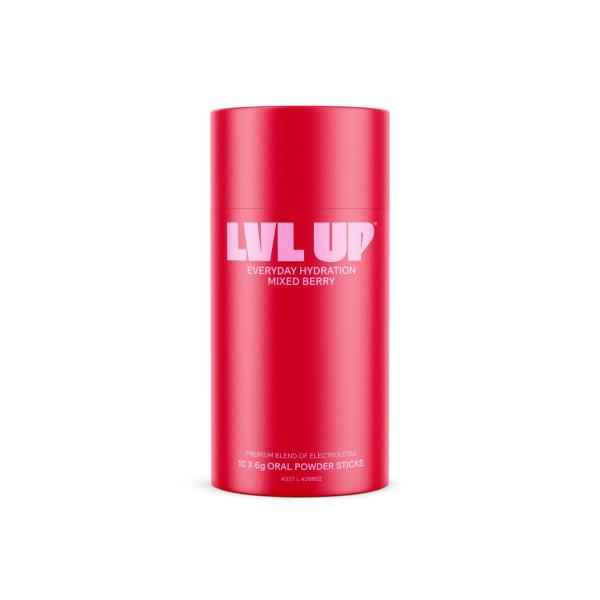 LVL UP EVERDAY HYDRATION MIXED BERRY 10PK