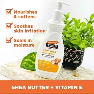 Palmer's Shea Butter Formula Raw Shea Nourish Body Lotion 400mL